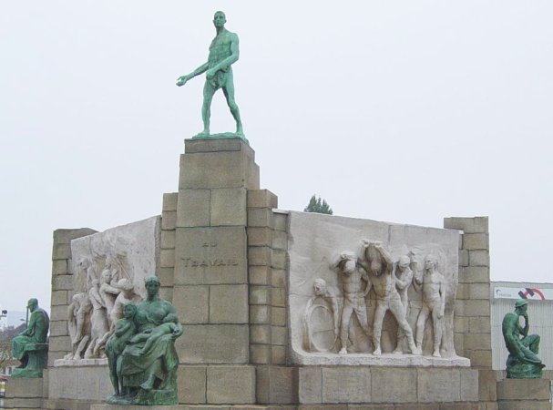 Le Monument au Travail par Constantin Meunier