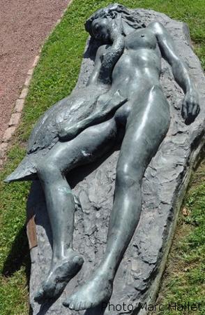 Leda et Jupiter, par Guy van den Steen